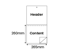 260mm X 265mm