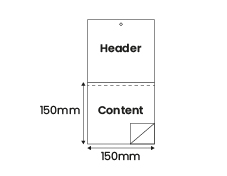 150mm X 150mm