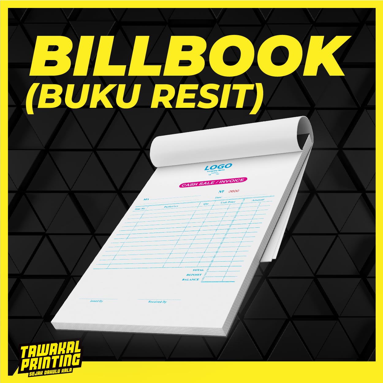 BILL BOOK